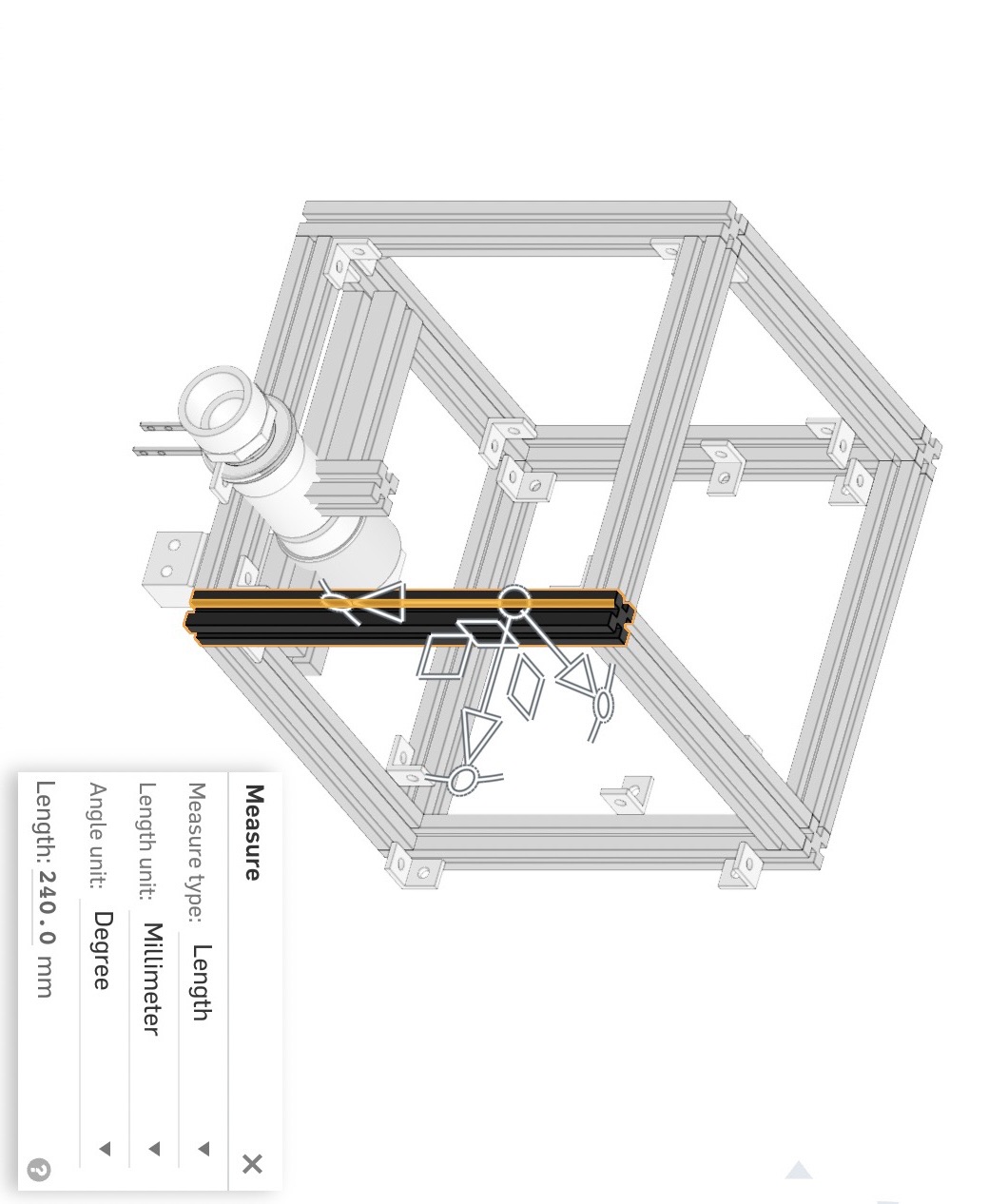 Aluminum Frame CAD