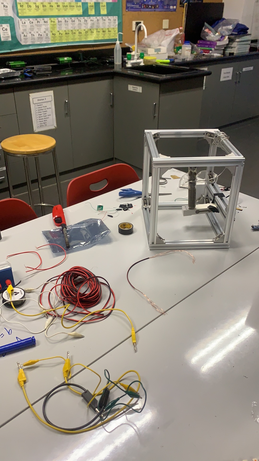 Static Fire Lab Setup